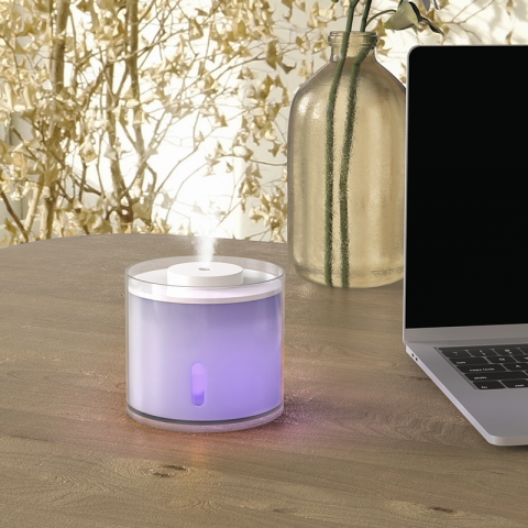 Round Small Portable Atomizer Usb Mist Air Humidifier
